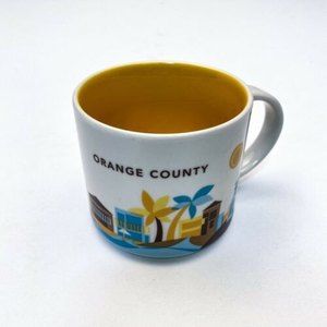 Starbucks Coffee Mug 2013 You Are Here Collection Orange County 14 Oz Cup